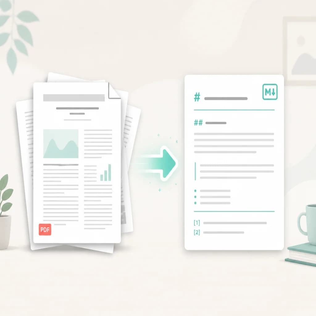 Academic research papers conversion