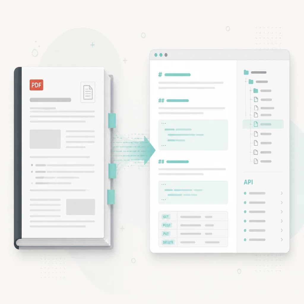 Technical documentation conversion